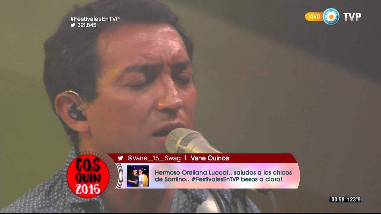 El cosechero - Orellana Lucca - Cosquín 2016