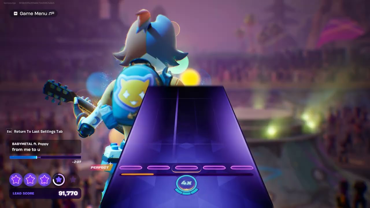 Fortnite Festival - from me to u - Expert Lead (FC)