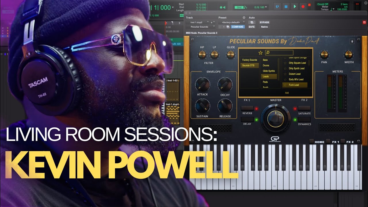Kevin Powell Plays Peculiar Sounds! | Living Room Sessions