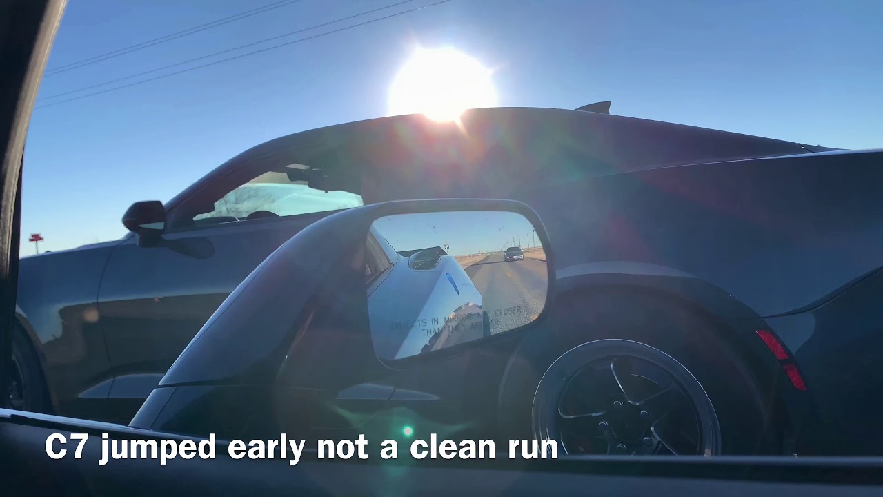 Supercharged C7 corvette vs hci 6th gen camaro