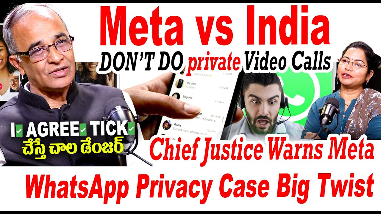 Sr Journalist Suresh Kochattil About Chief Justice Warns Meta ⚖️ WhatsApp Privacy Case Big Twist