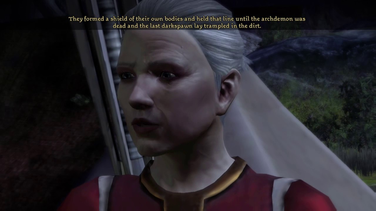 Dragon Age: Origins - Wynne tells a story about Griffons!