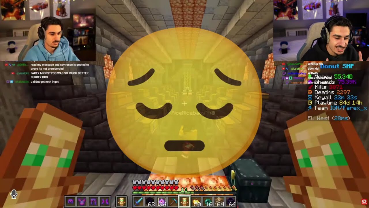 Donut SMP Live | Looking for Bases