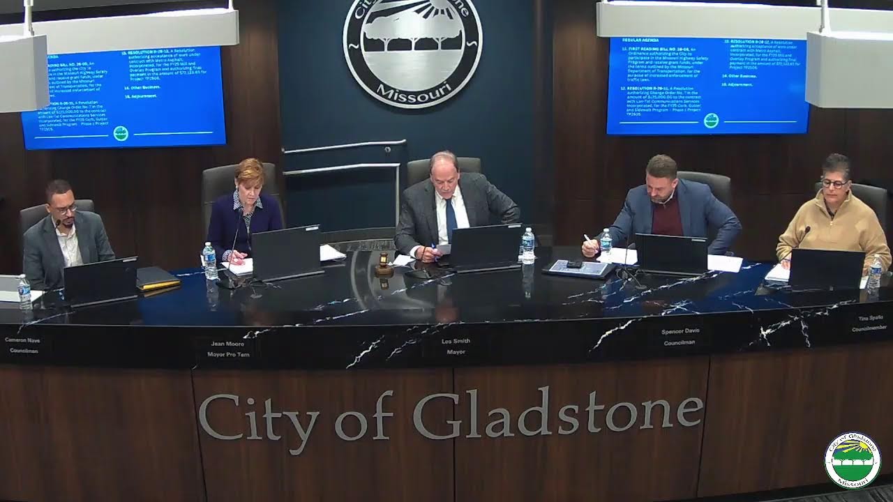 City of Gladstone Live Stream