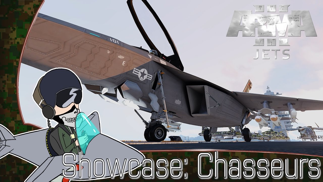 ARMA 3 JETS PRÉSENTATION: CHASSEURS