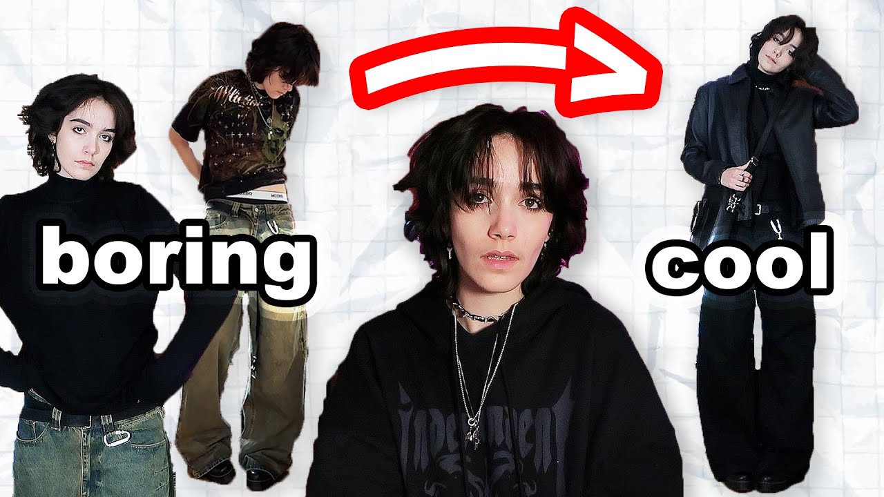 how to style an androgynous outfit for FALL!! (easy) ✨