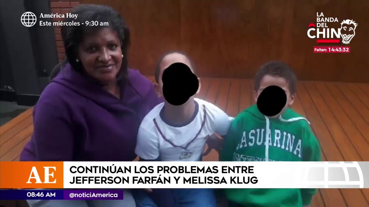América Espectáculos: Revelan cuánto de pensión paga Farfán a Melissa Klug