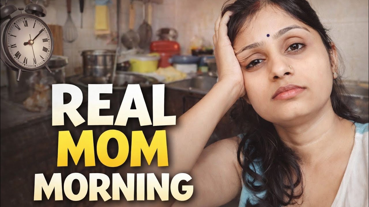 Real but not AESTHETIC Motherhood Struggle~Indian Mom Morning Routine~Homemaker Life with 2 Kids