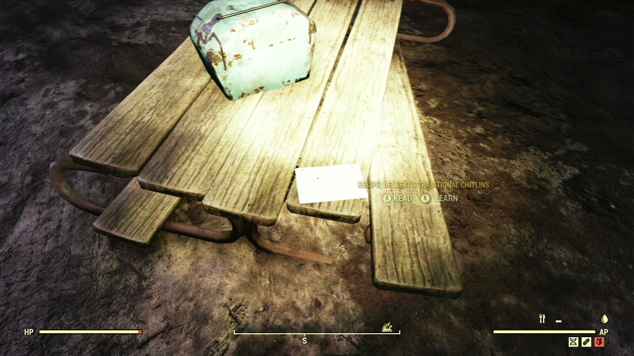 Recipe: Delbert's Traditional Chitlins - Fallout 76 Recipe