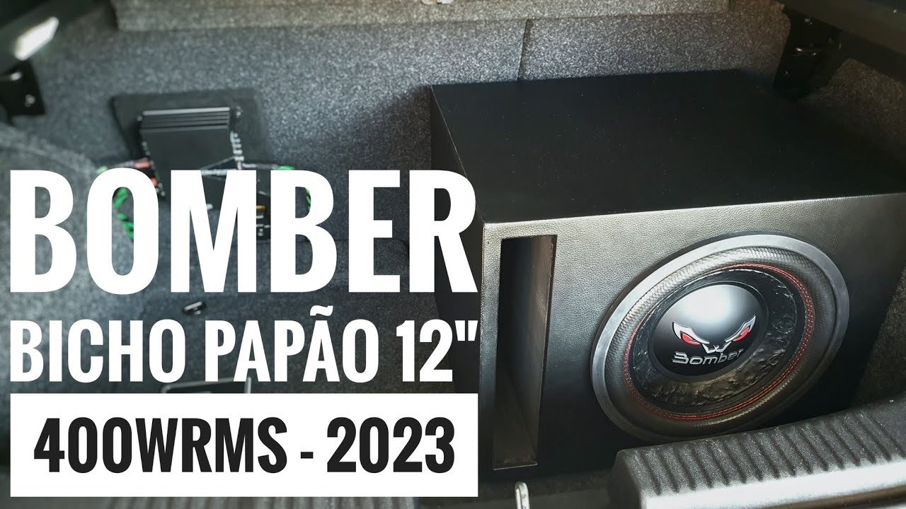 TESTE SUBWOOFER BICHO PAPÃO 400WRMS - MODELO NOVO 2023 - FALCON DF600.3EHX - FIAT BRAVO