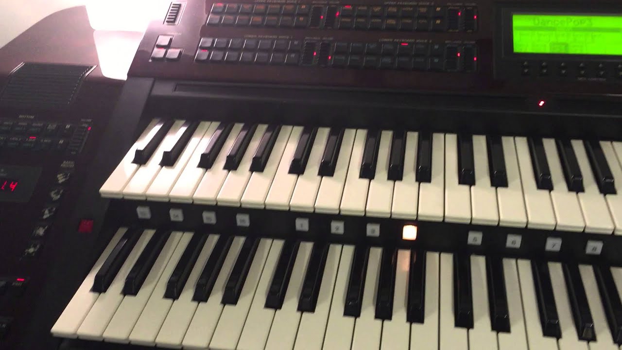 Yamaha Electone ELX-1 Rhythm Samples