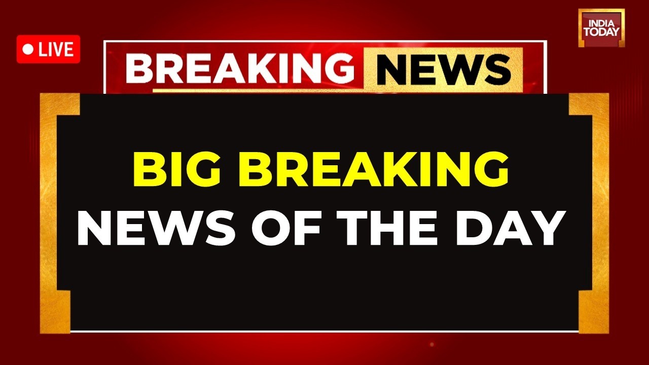 India Today Live : National News | Political News | Gold & Silver Crash? | Trump-Netanyahu On Iran