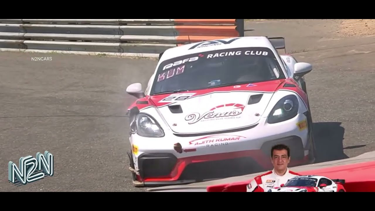 Ajith driving race track 2025 | crash | latest 