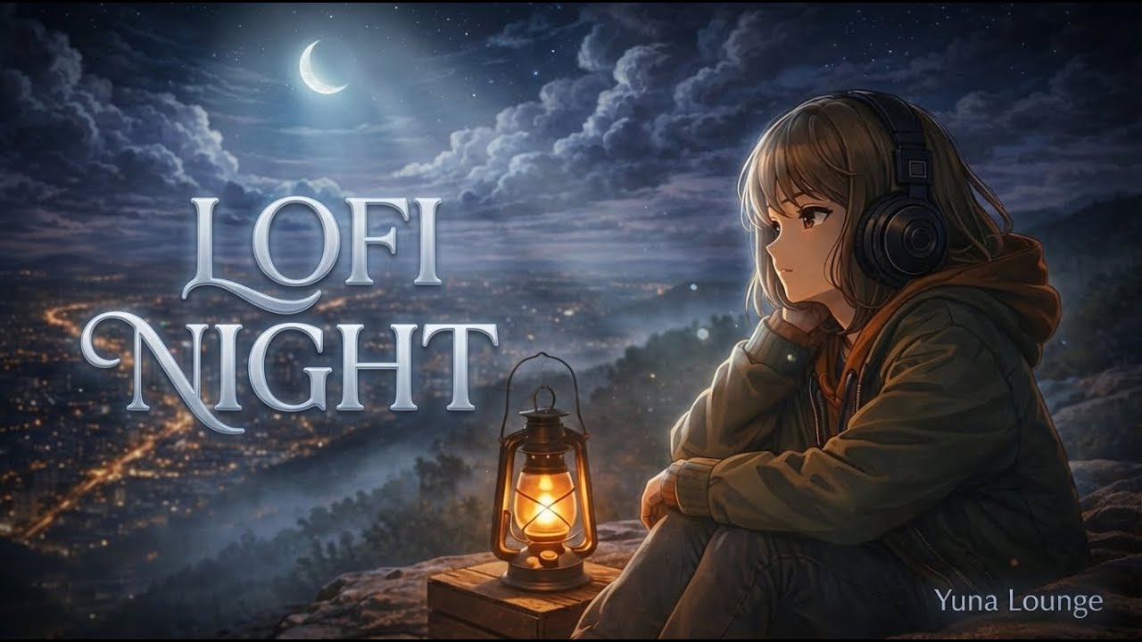 Lofi Night Mix — Quiet Thoughts Under the Moon
