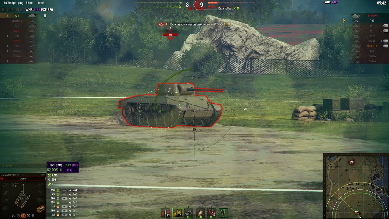 World of Tanks - Zatoka Rybacka: As pancerny w KV-1 #43