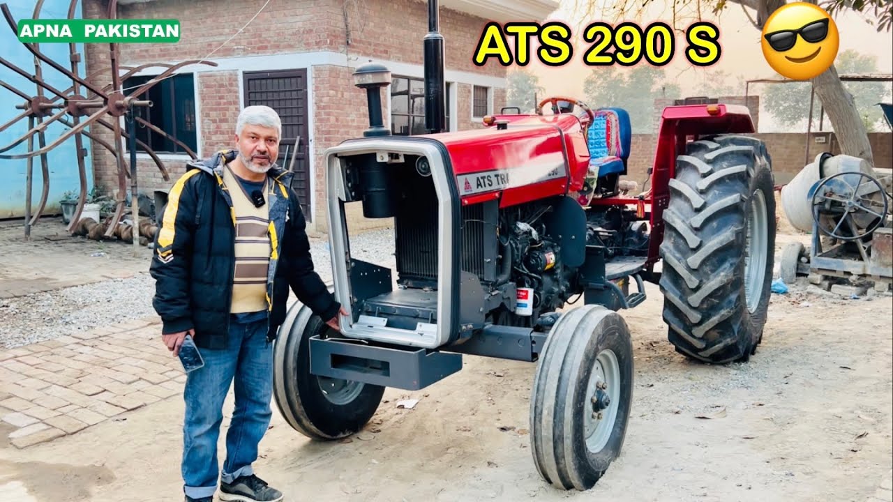 ATS 290s oil cooler installation.MF 385 perkins Repainting.Mf 165 Turbo installed.Nadeem Brother LHR