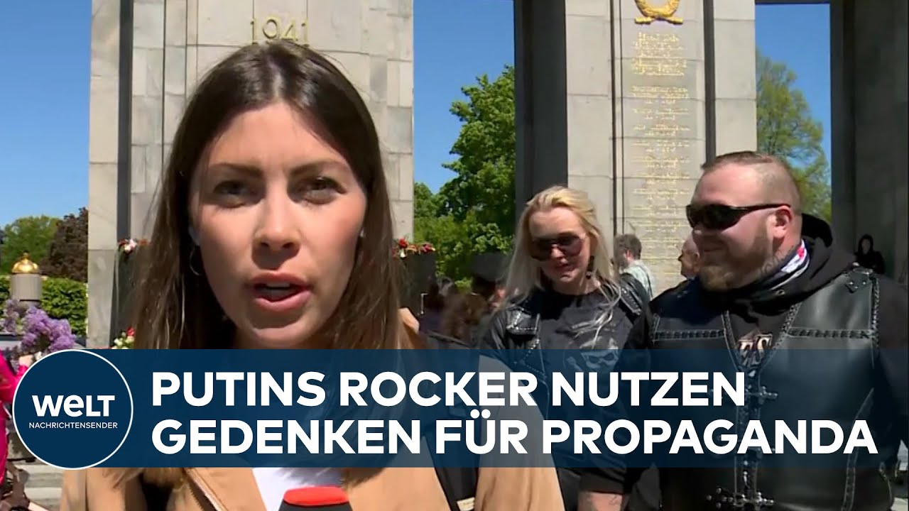 WELTKRIEGSGEDENKEN: Deutsche Chapter der Putin-Rocker 