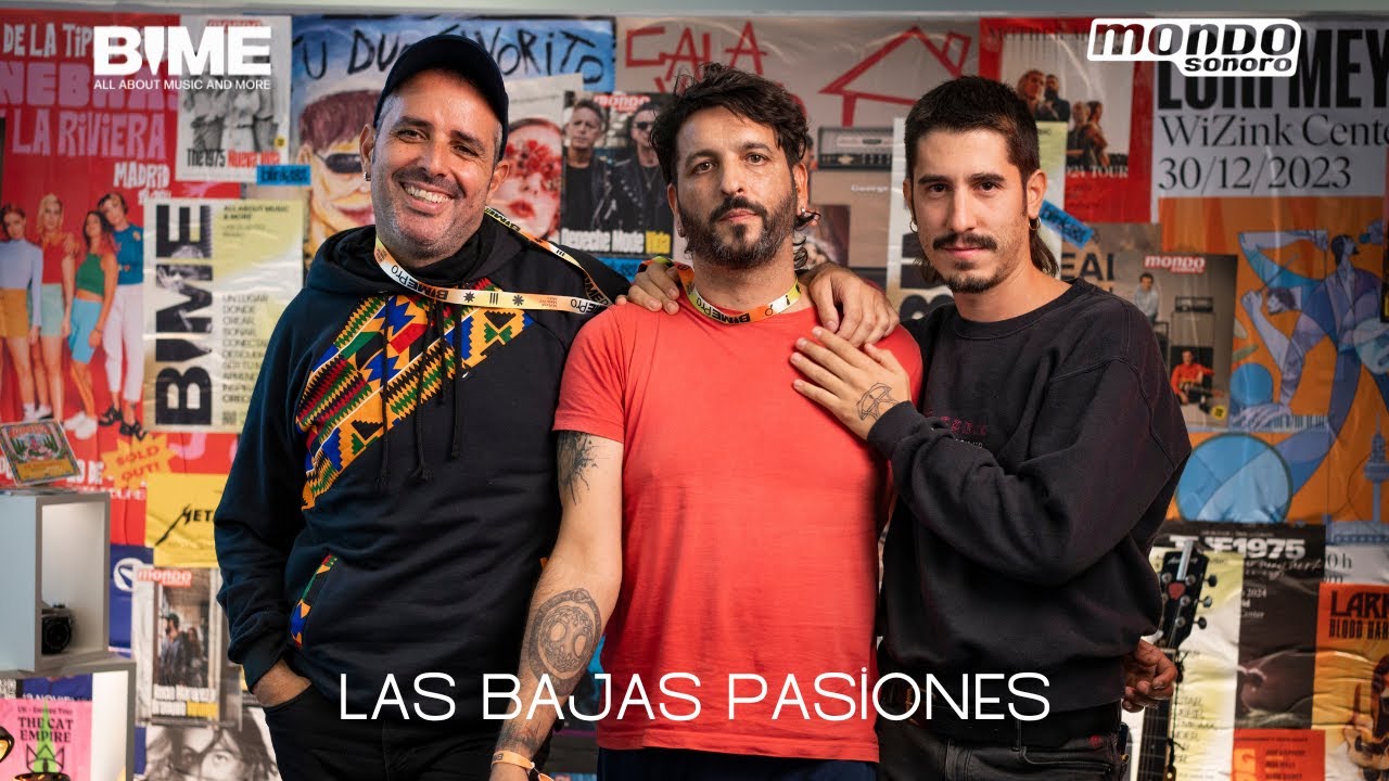 Las Bajas Pasiones, entrevista desde el stand de Mondo Sonoro en BIME 2023