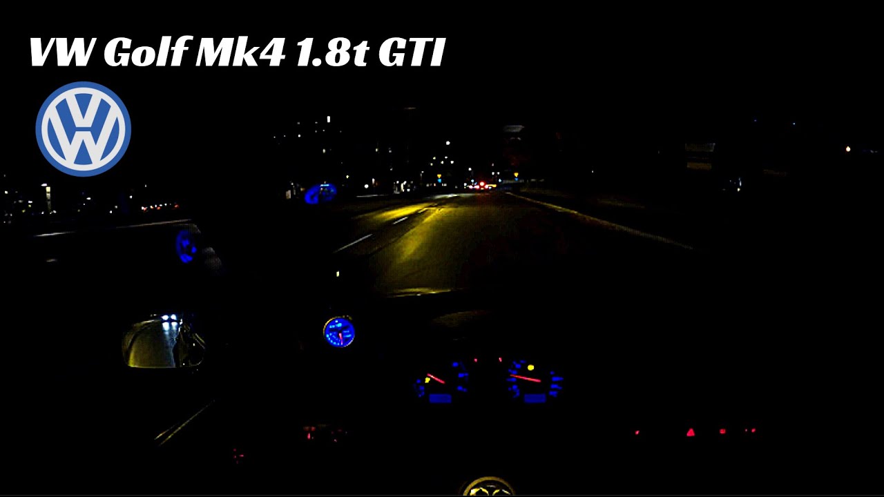 VW Golf 4 1.8t GTI 150hp NIGHT DRIVE