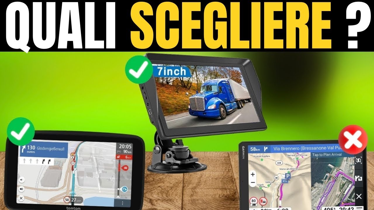 I Migliori GPS per Camion Qualit&agrave;-Prezzo del 2026 [NON COMPRARE UNO SENZA AVER VISTO QUESTO]