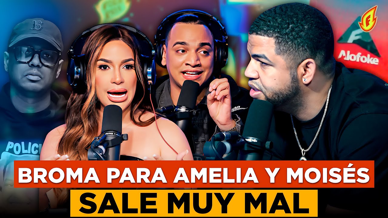 LUINNY HACE BROMA A AMELIA ALCANTARA Y A MOISÉS QUE TERMINA MUY MAL “NO MENCIONEN ESE NOMBRE AQUÍ”