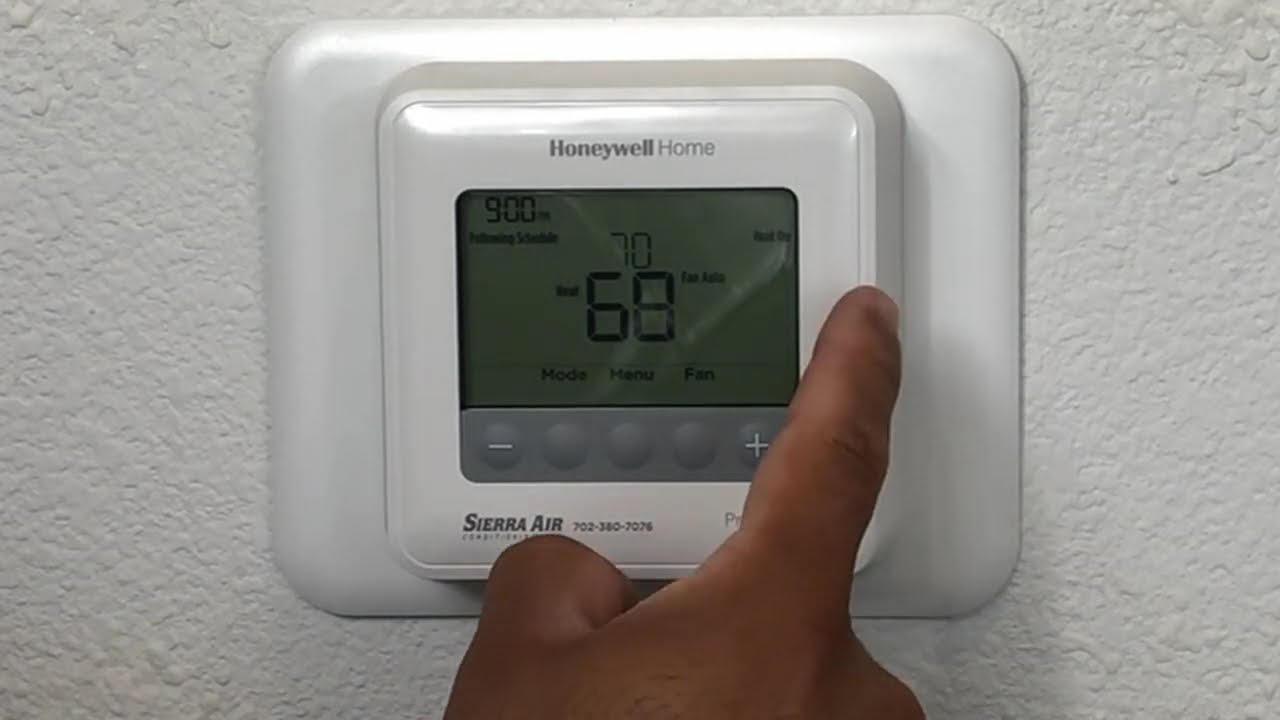 Как использовать термостат Honeywell T4 Pro