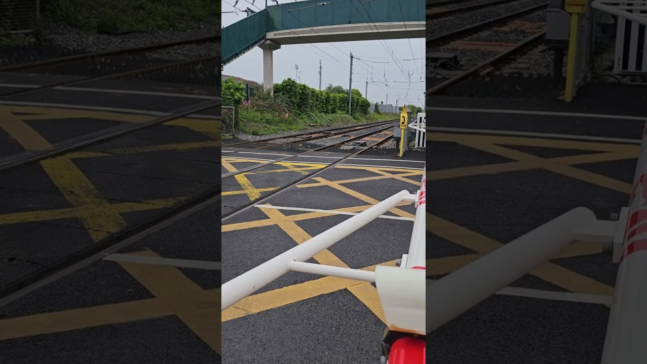 Bray Station Level Crossing.