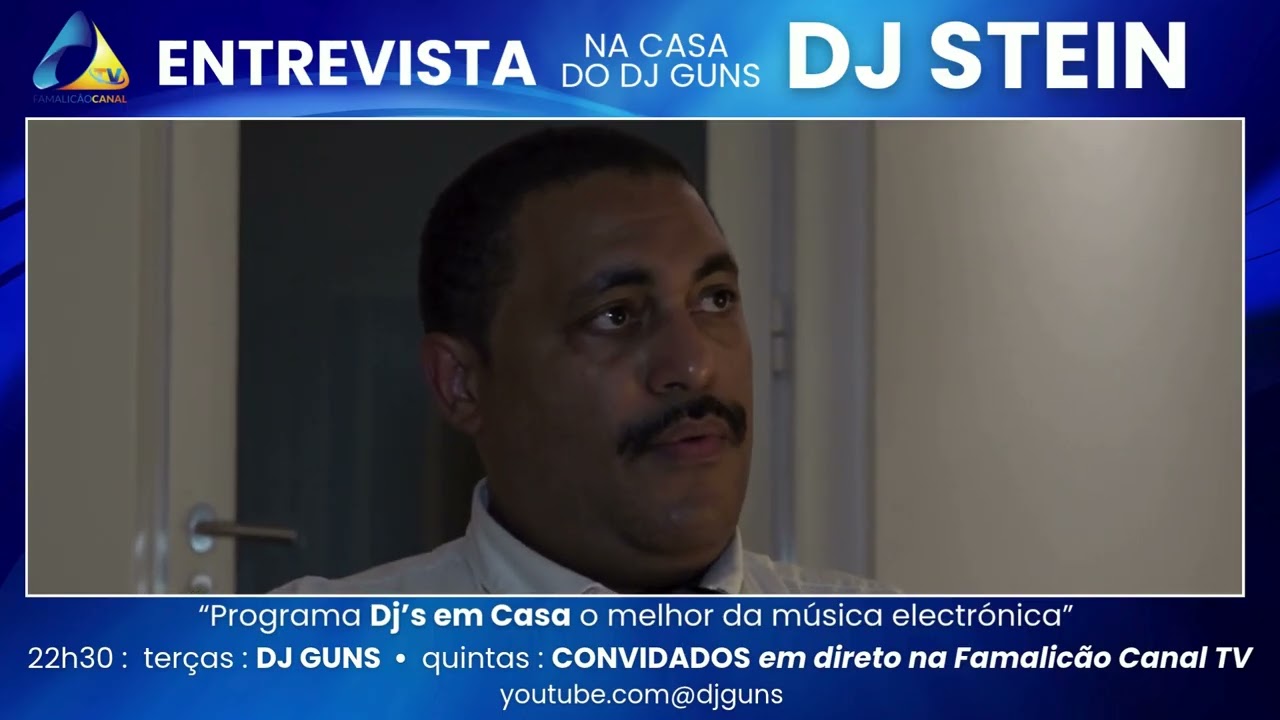 Dj Stein | Entrevista &agrave; Famalic&atilde;o Canal TV