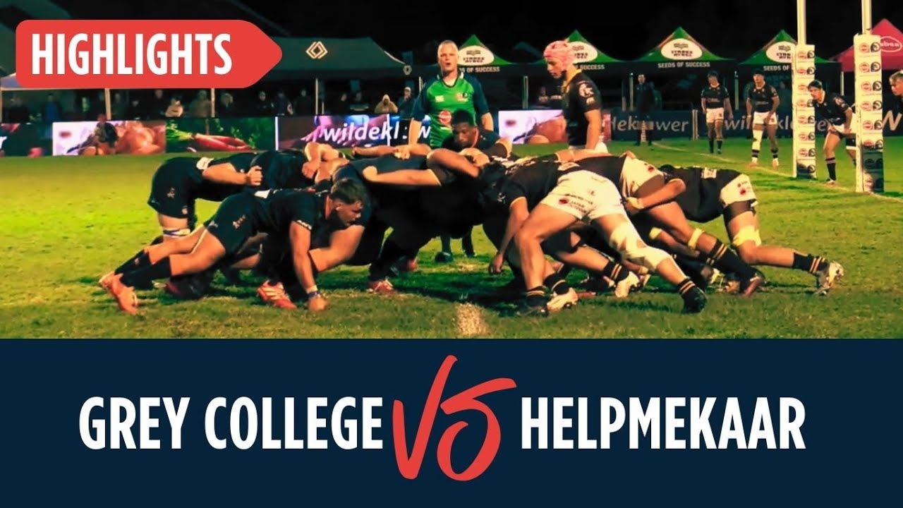 Rugby - Grey College vs Helpmekaar Kollege - ABSA Wildklawer - 1 May 2025
