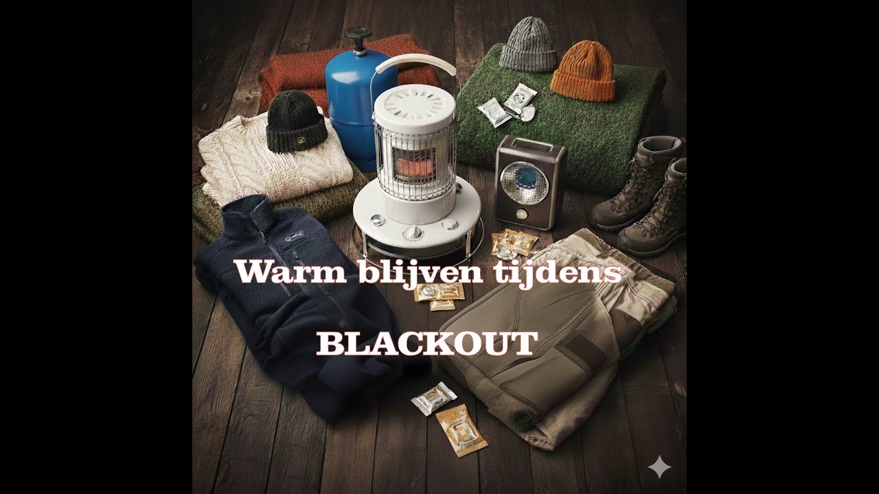 Warm blijven tijdens een Blackout preppen en survival Nederland bushcraft en outdoor