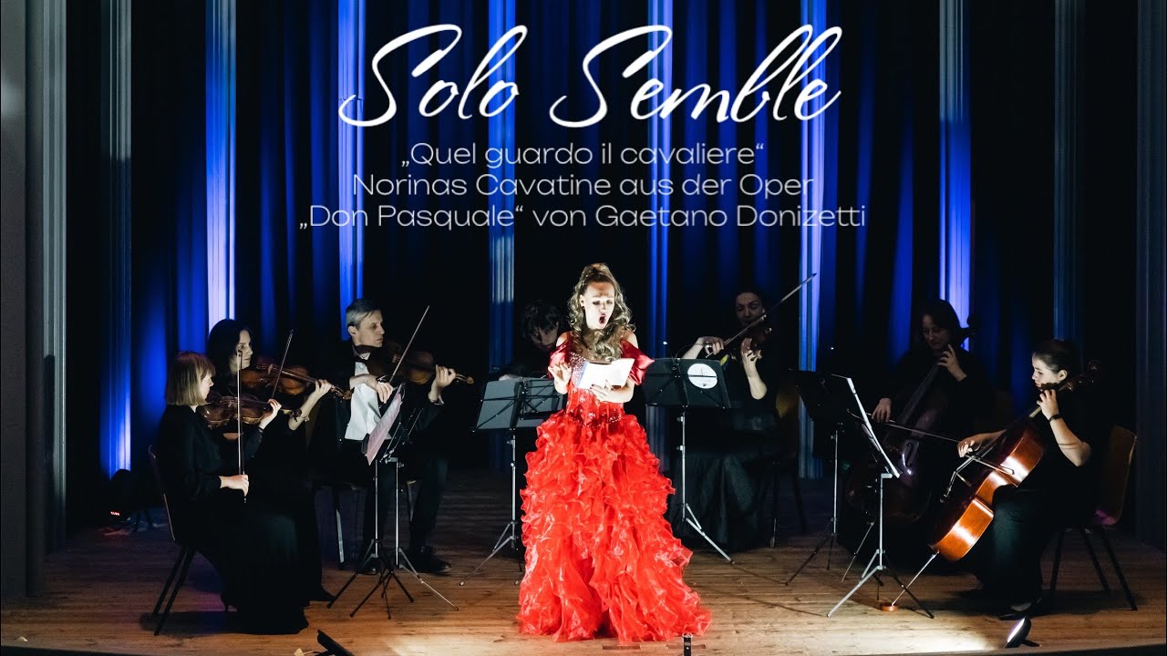 &bdquo;Quell il cavaliere&ldquo; Norinas Cavatine Oper &bdquo;Don Pasquale&ldquo; von G. Donizetti Soprano Daria Bardash