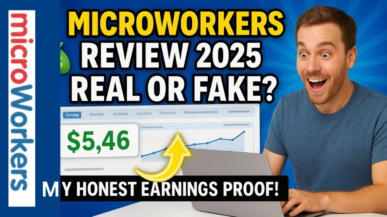 Microworkers Review 2025: Real or Fake? My Honest Earnings Proof!