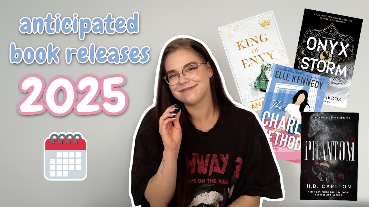 2025 most anticipated book releases😍🗓️ | Pilot Juli