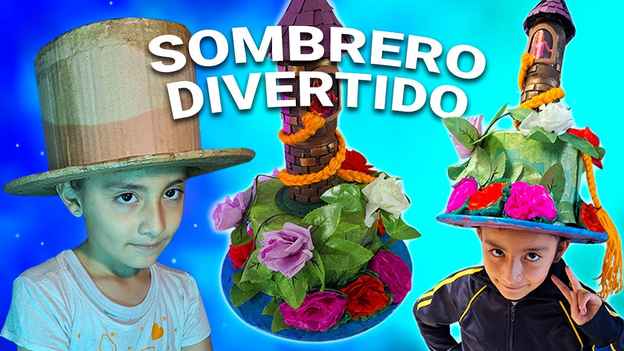Como hacer sombrero loco: ¡Hazlo Tú Mismo! - Ideas Creativas DIY