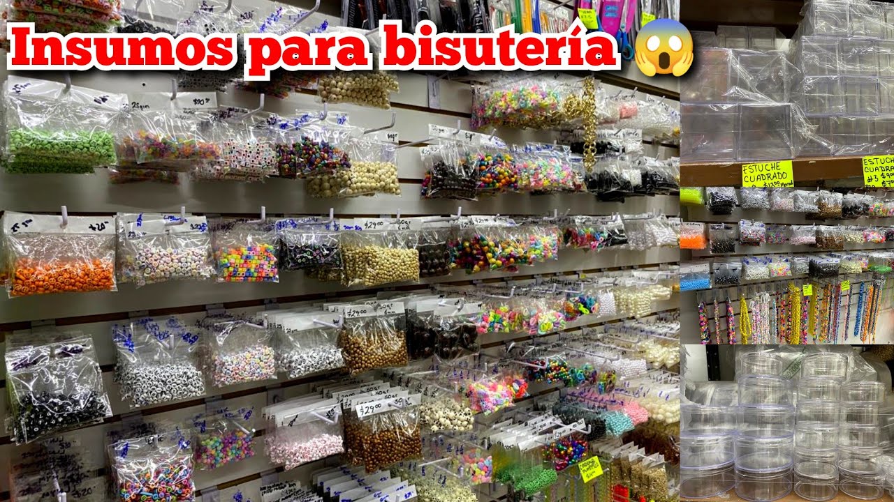 😱INSUMOS PARA BISUTERÍA 😱 