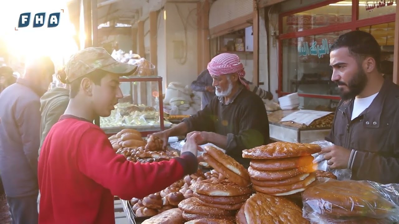 جولة مصورة ترصد الأجواء الرمضانية وحركة الأسواق في مدينة رأس العين