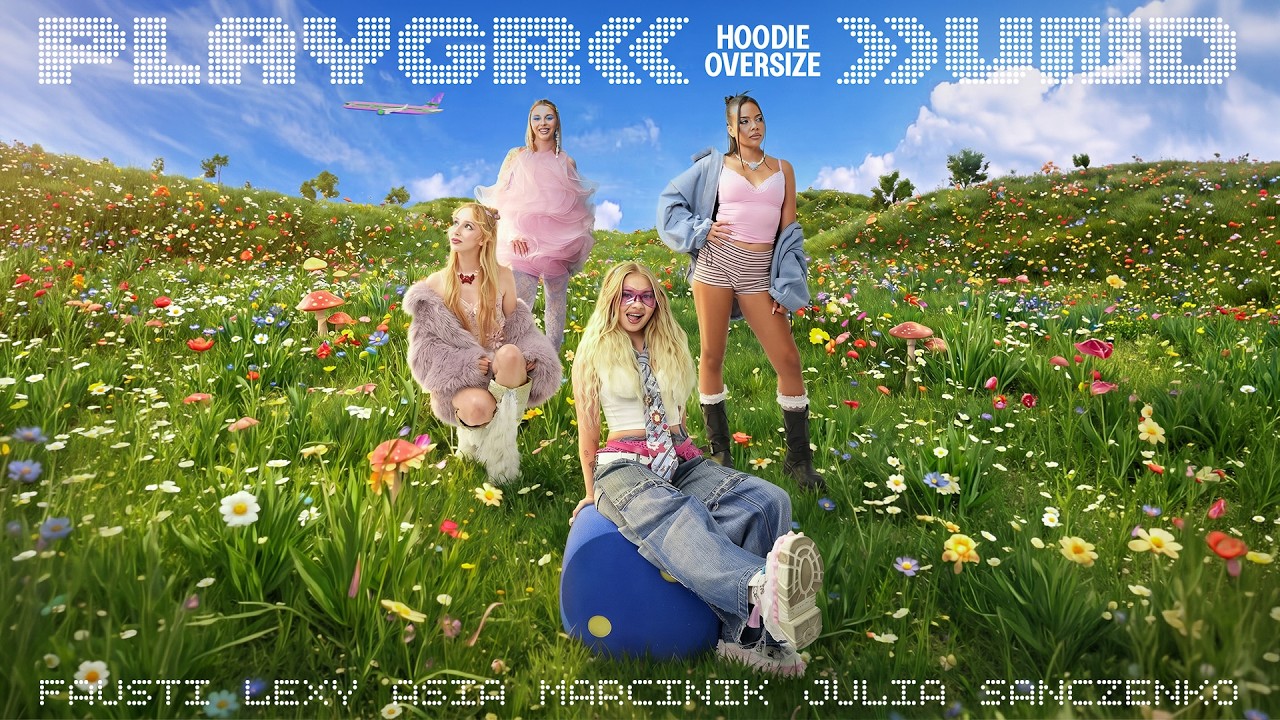 PLAYGROUND 2026 (Fausti, Lexy, Asia Marcinik, Julia Sanczenko) - Hoodie Oversize