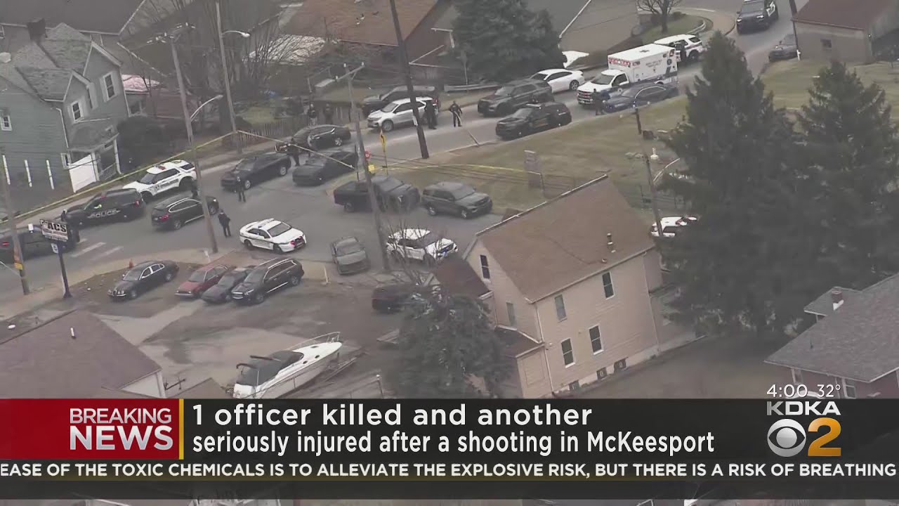 1 officer shot and killed, another injured in McKeesport