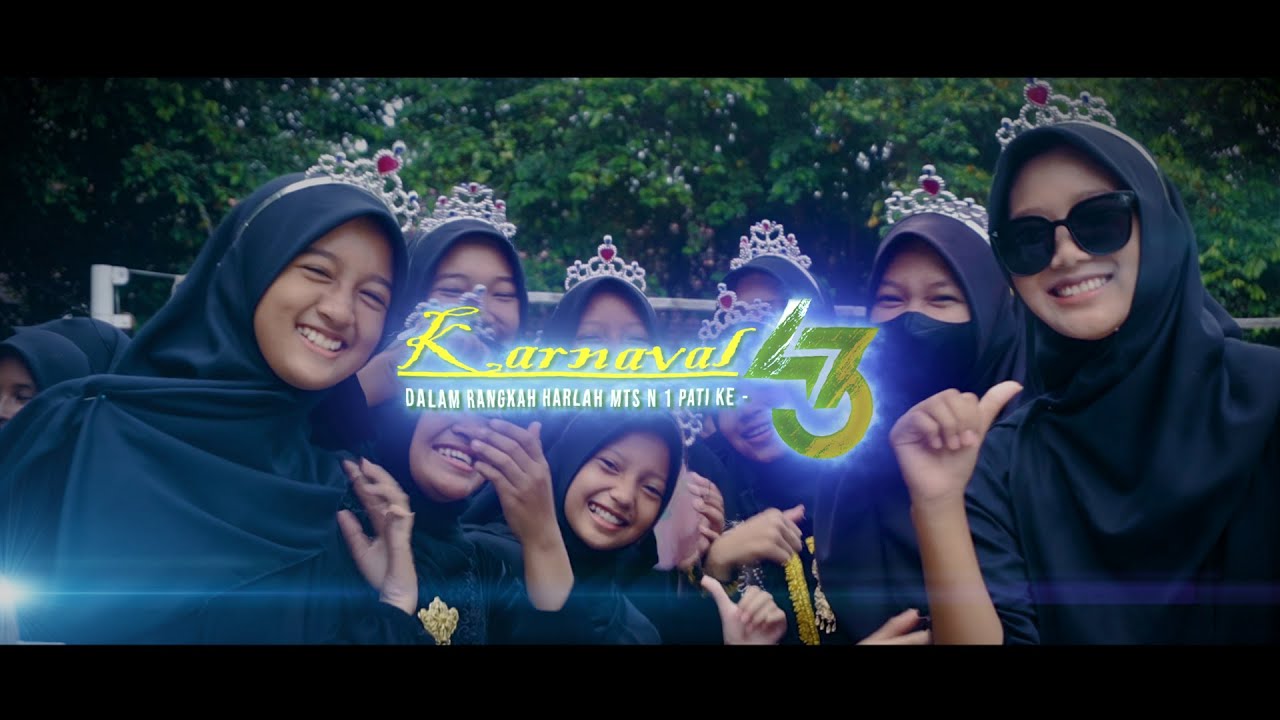 Karnaval Siswa Dalam Rangka Harlah MTs N 1 Pati ke 43