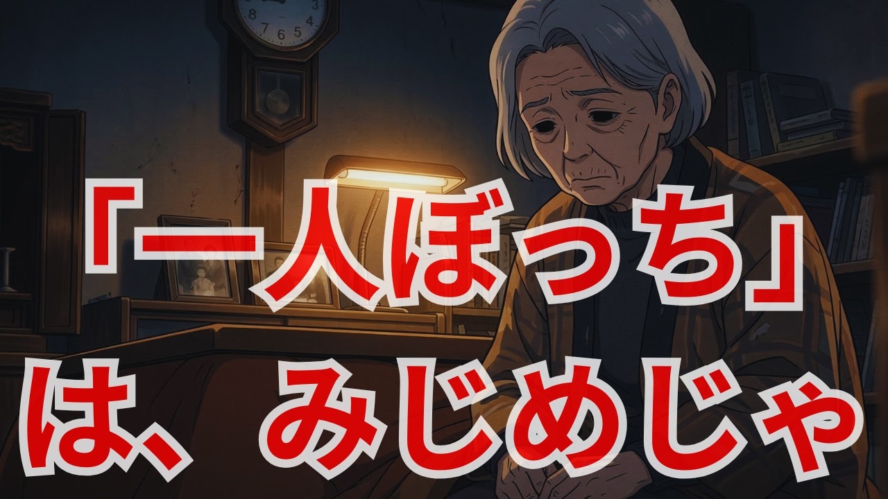 時計の音しかしない家で「私は透明な存在」と泣いていた。65歳、ロンリネス（寂しさ）を捨ててソリチュード（自由）を手に入れた日