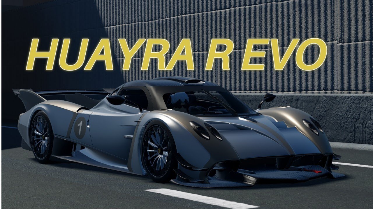 HUAYRA R EVO QUICK REVIEW in midnight chasers #automobile #midnightchasersroblox #paganihuayrarevo