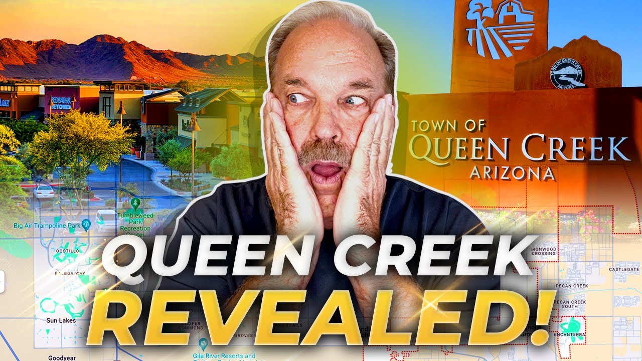 Queen Creek AZ Map Tour: Real Estate Opportunities & Local Insights! | Living In Queen Creek AZ 2023