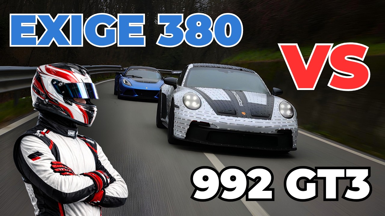 Lotus Exige 380 vs Porsche 992 GT3 | Pure Driving