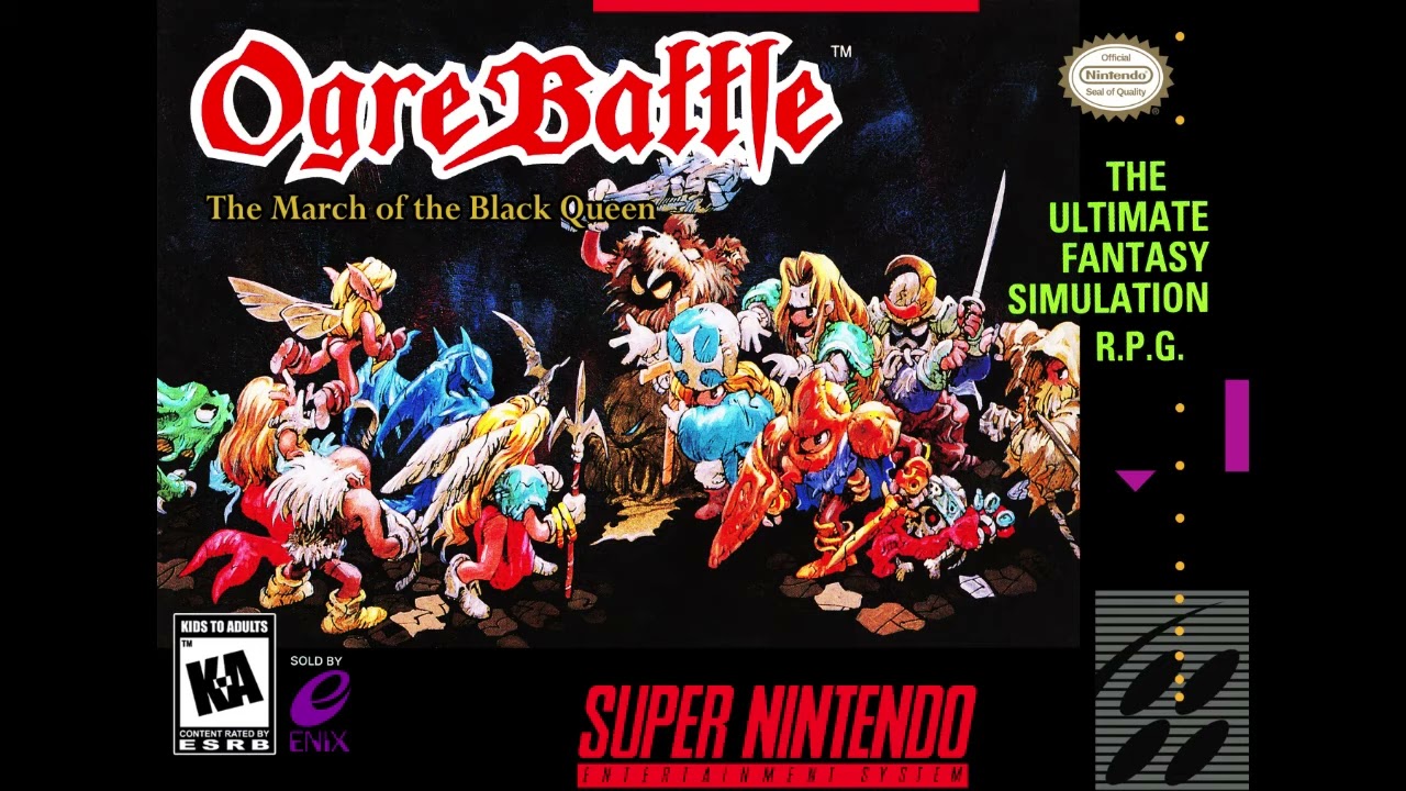 (1993) Ogre Battle  The March of the Black Queen Full OST