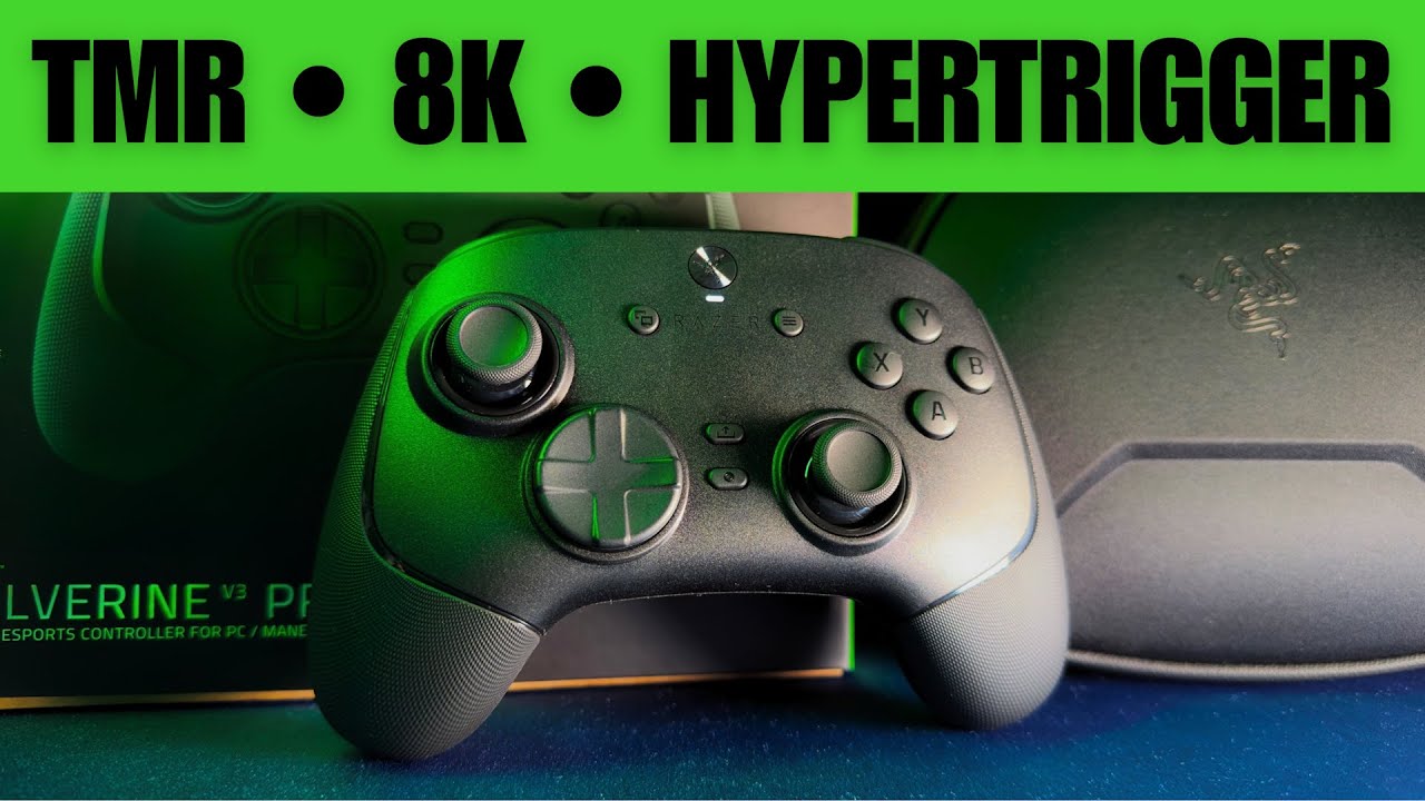THE FASTEST controller I benchmarked so far - Razer Wolverine V3 Pro 8K PC