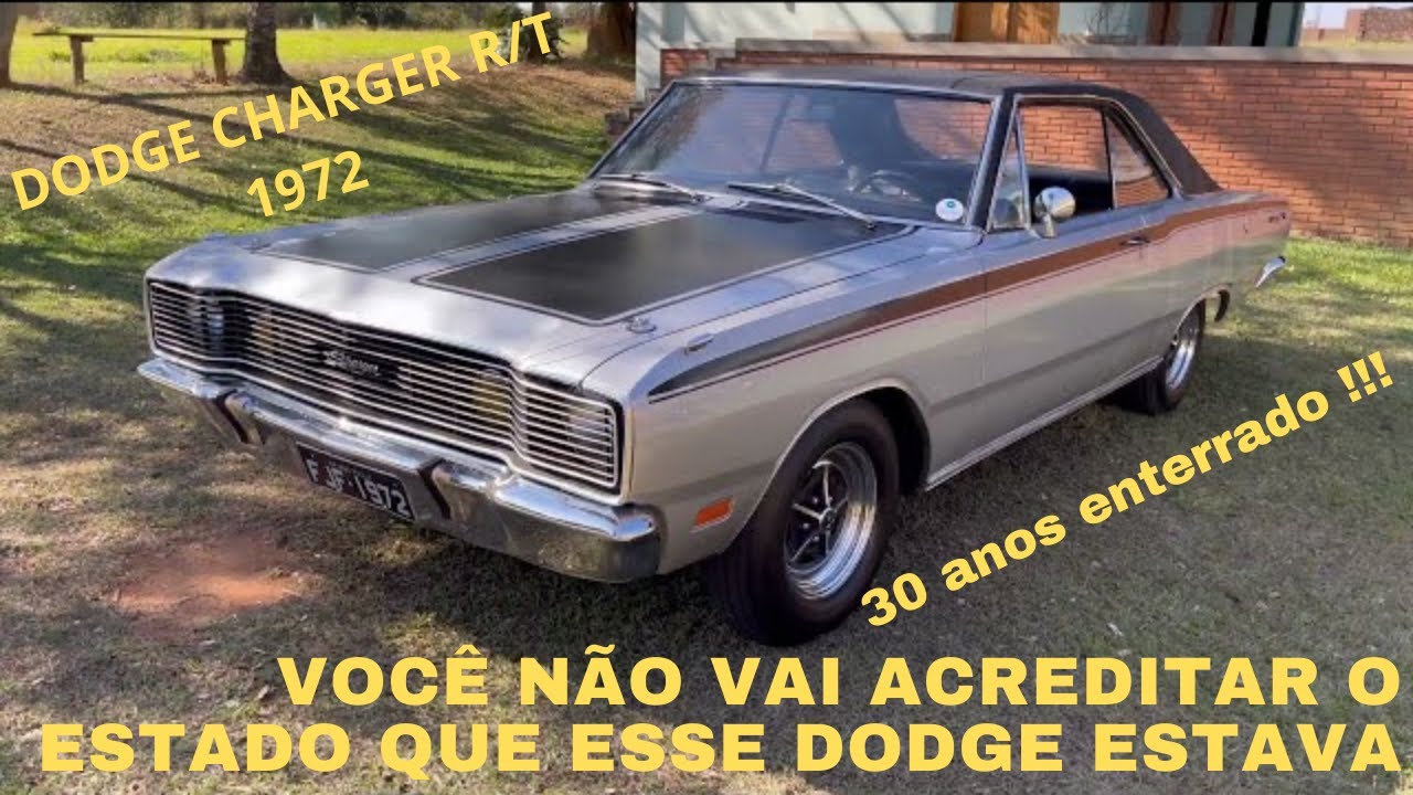 2 DODGES CHARGER QUE HÁ ANOS NÃO FUNCIONAVAM + Bônus do resgate do R/T 1972 !