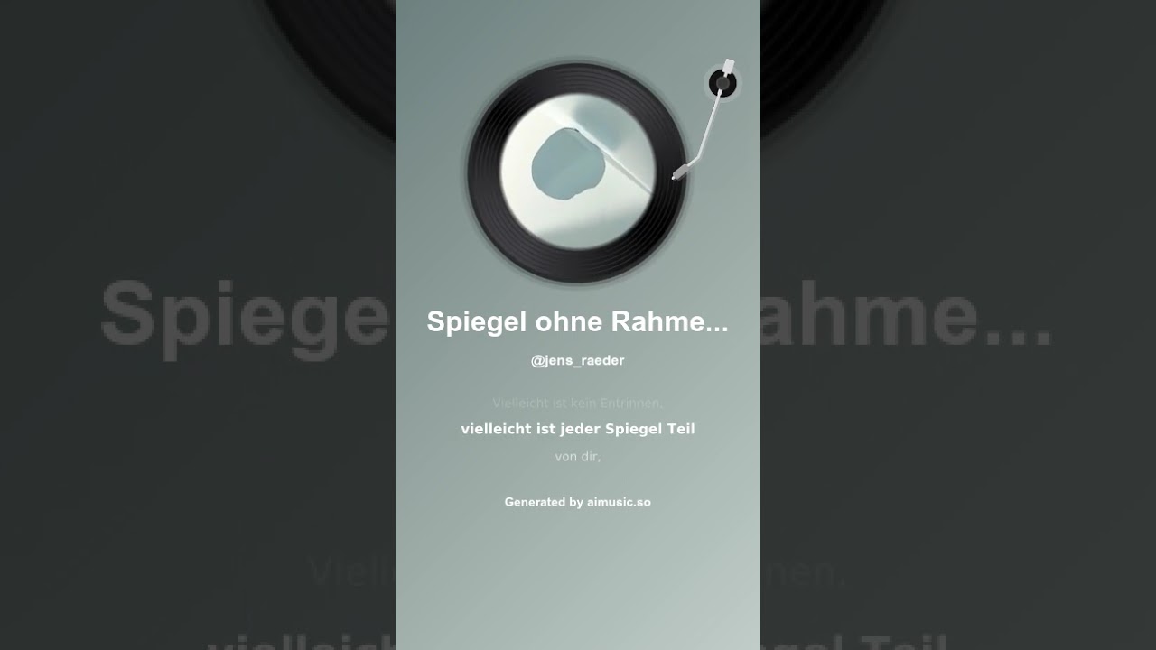 Spiegel ohne Rahmen