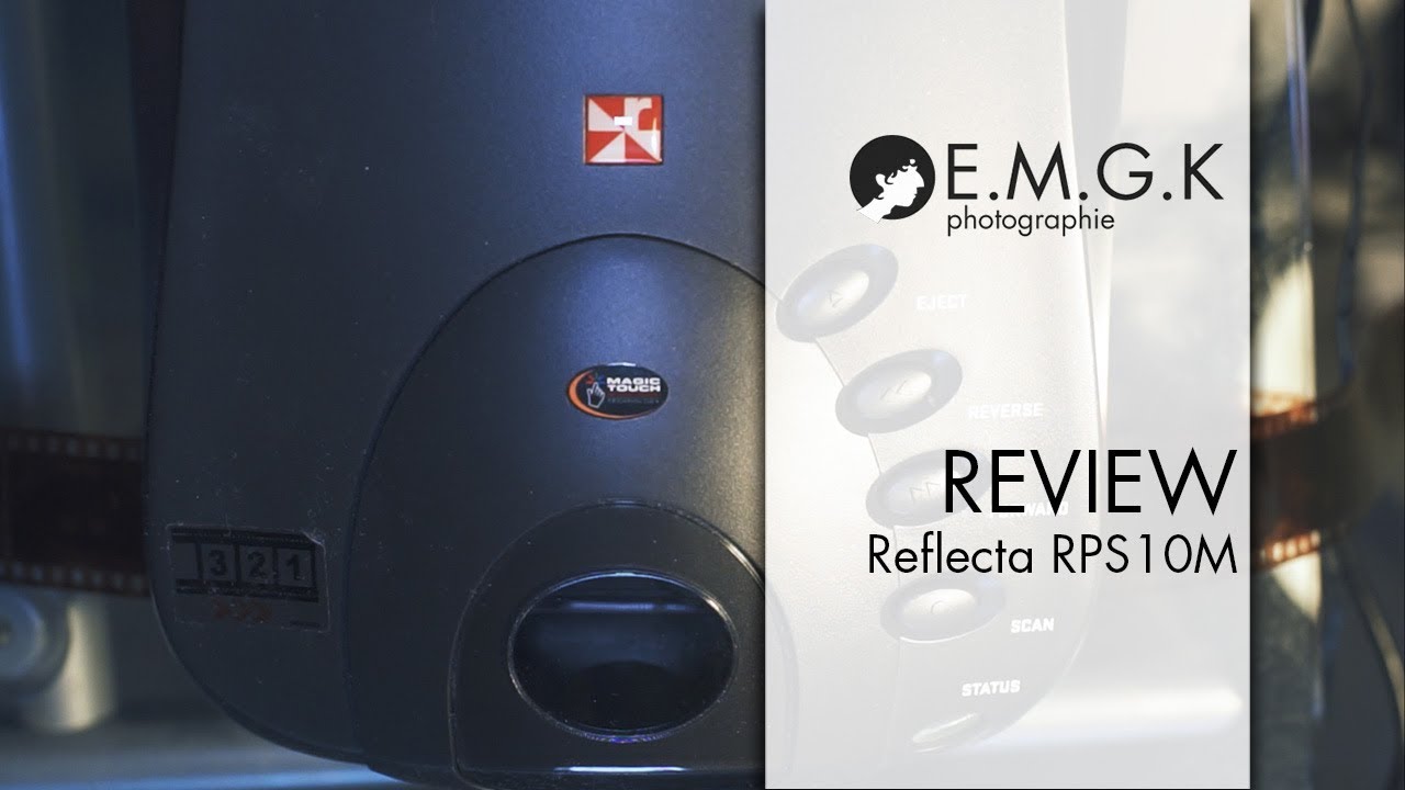 Le MEILLEUR SCANNER pour numériser les pellicules 35mm | RPS10M Reflecta