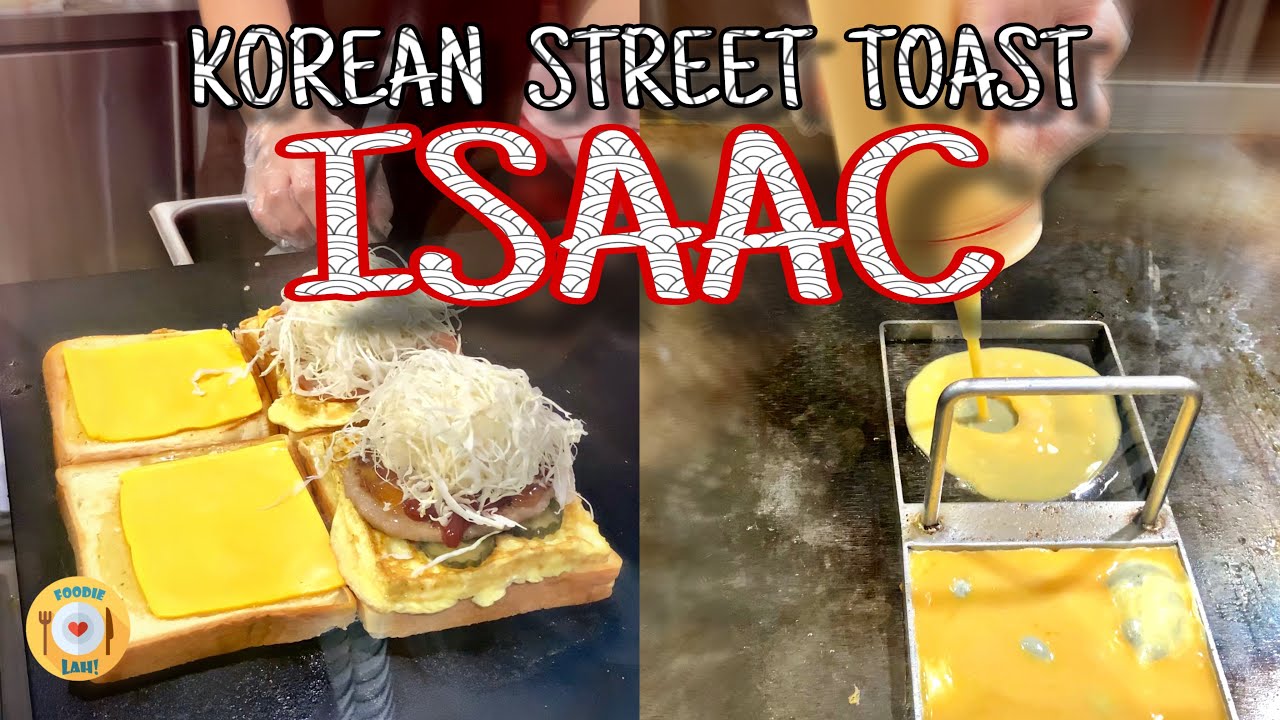Issac Toast 이삭 토스트 Making (Ham & Egg) in Singapore / Korean Street Food