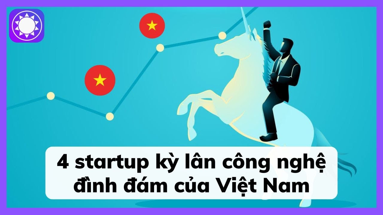 4 startup kỳ lân công nghệ của Việt Nam